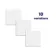 Halley White Slate Effect Matt Large Porcelain Floor Tile 1000x1000mm