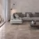 Genova Greige Concrete Look Polished Porcelain Tile 600x1200mm