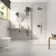 Roca Limestone Look White Matt Porcelain Tile 600x1200mm