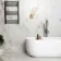 Barnaby White Marble Look Matt Porcelain Tile 600x1200mm
