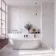 Beatrice White Marble Look Polished Porcelain Tile 600x600mm