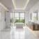 Beatrice White Marble Look Matt Porcelain Tile 600x1200mm