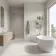 Capella Ivory Stone Look Matt Ceramic Tile 400x800mm