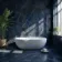 Galaxy Blue Marble Look Polished Porcelain Tile 1200x600mm