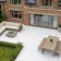 Halley White Concrete Look Slip Resistant Porcelain Outdoor Pavers 1000x1000mm