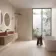 Portland Beige Vein Cut Travertine Look Matt Porcelain Tile 300x600mm