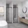 Naturals Light Grey Concrete Look Matt Porcelain Tile 600x600mm
