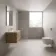 Roca Rivere Grey Marble Look Matt Porcelain Tile 600x600mm