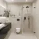 Crea Ivory Cross Travertine Look Matt Porcelain Tile 300x600mm