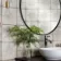 Metropolis Star Silver Patterned Matt Ceramic Tile 450x450mm