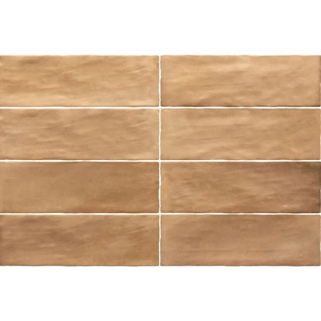 Sabbia Terracotta Stone Brick Look Matt Ceramic Tile 65x200mm