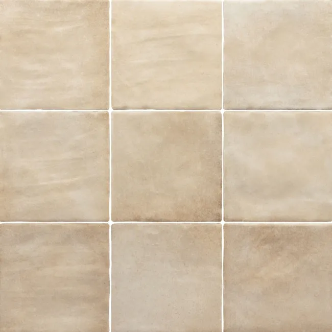 Sabbia Beige Stone Look Matt Ceramic Tile 100x100mm