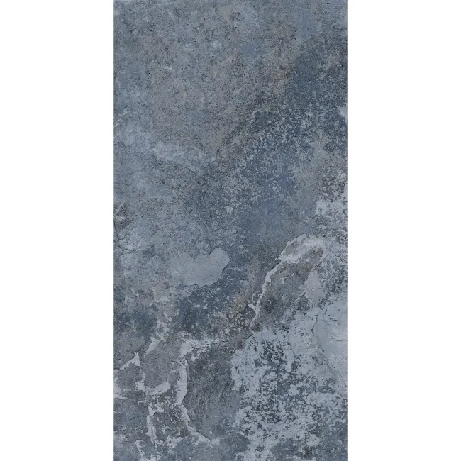 Nordic Blue Slate Look Slip Resistant Porcelain Tile 600x1200mm