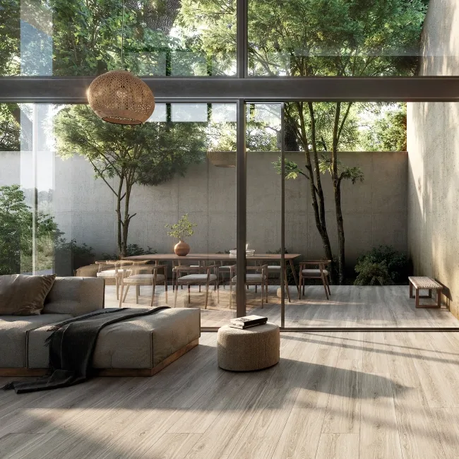 Taos Taupe Oak Wood Look Slip Resistant Porcelain Tile 240x1510mm