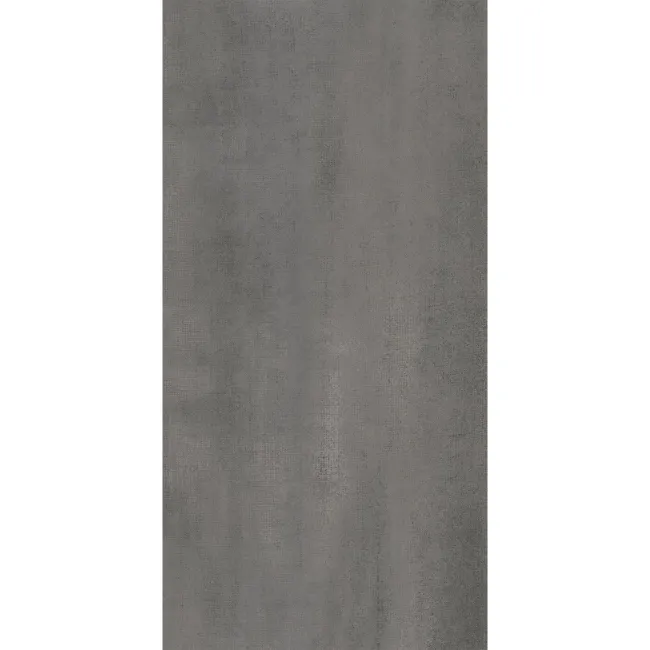 Roca Nolita Anthracite Concrete Look Matt Porcelain Tile 300x600mm