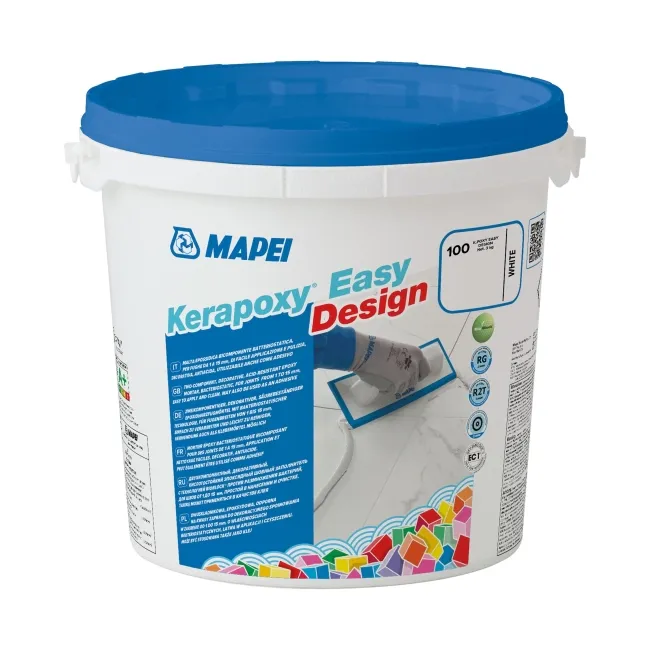 Kerapoxy Easy Design White 100 Epoxy Grout 3kg