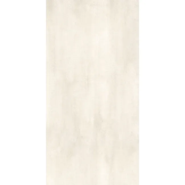 Roca Nolita White Concrete Look Matt Porcelain Tile 600x1200mm