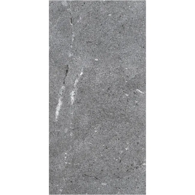 California Graphite Stone Look Matt Porcelain Tile 300x600mm