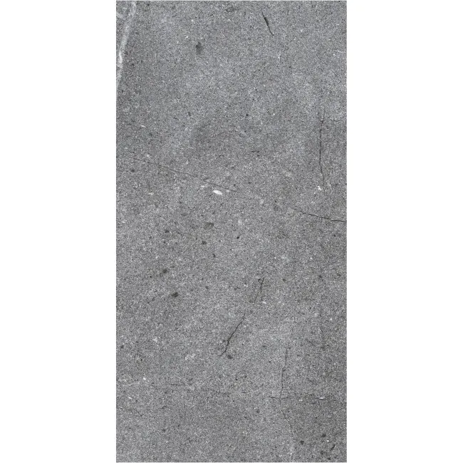 California Graphite Stone Look Matt Porcelain Tile 300x600mm