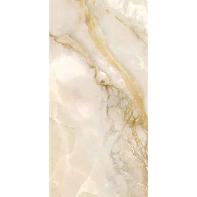 Florance Ivory Marble Look Polished Porcelain Tile 600x1200mm