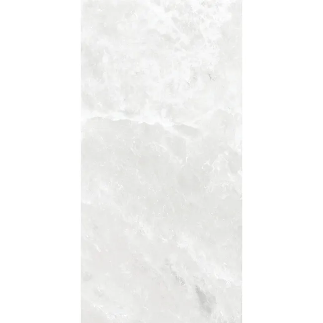 Elf Light Grey Onyx Look Polished Porcelain Tile 300x600mm
