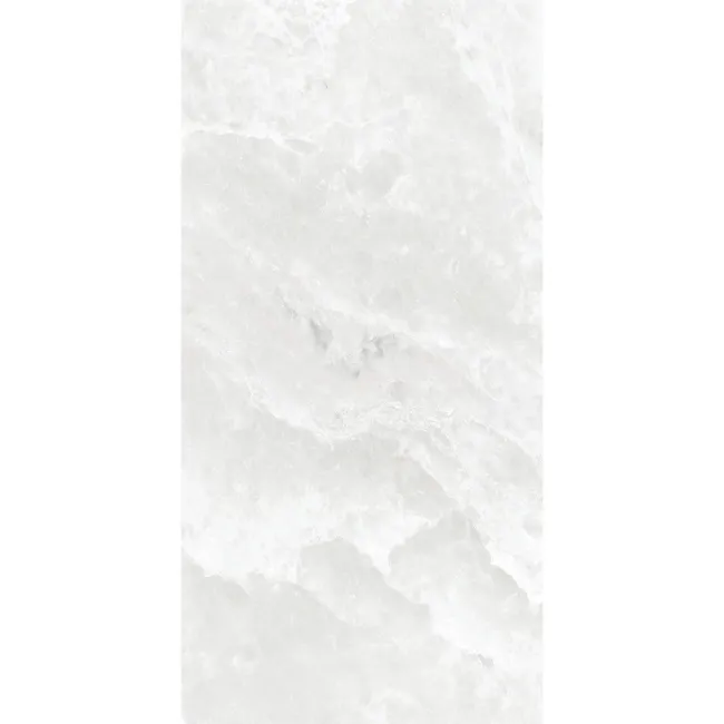 Elf Light Grey Onyx Look Polished Porcelain Tile 600x1200mm