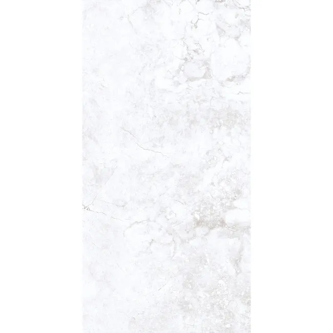 Angel Light Grey Stone Look Gloss Ceramic Tile 400x800mm