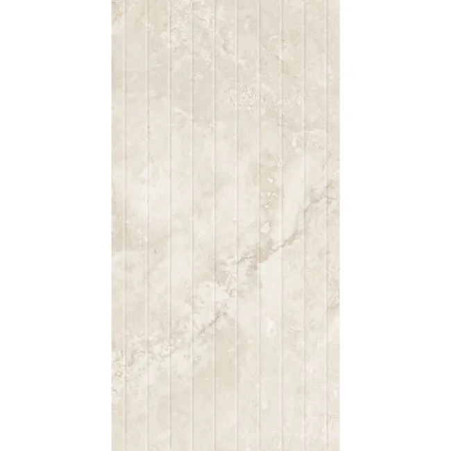 Angel Ivory Decor Stone Look Gloss Ceramic Tile 400x800mm