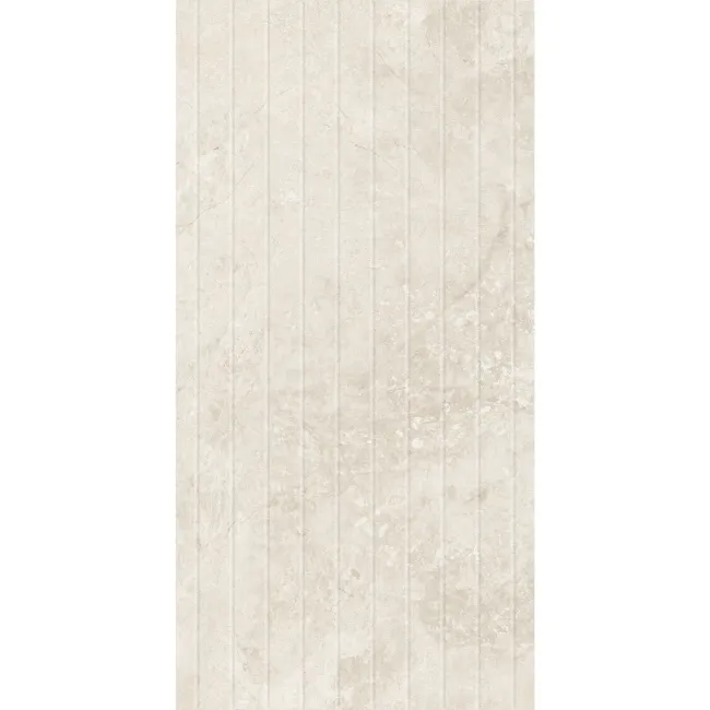 Angel Ivory Decor Stone Look Gloss Ceramic Tile 400x800mm