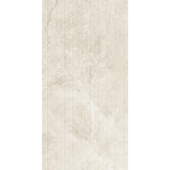Angel Ivory Decor Stone Look Gloss Ceramic Tile 400x800mm