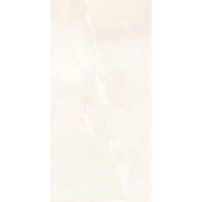 Precious Ivory Onyx Look Polished Porcelain Tile 600x1200mm