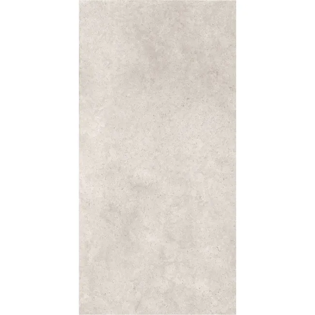 Roca Limestone Look White Matt Porcelain Tile 600x1200mm