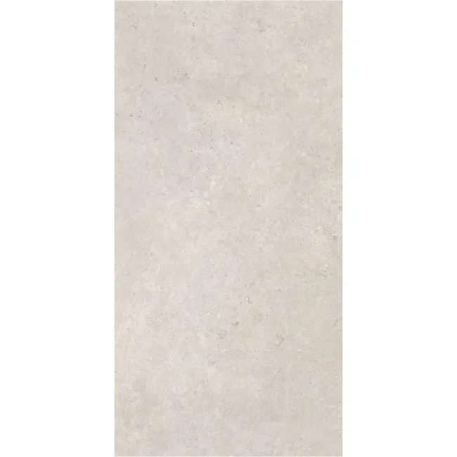 Roca Limestone Look White Matt Porcelain Tile 600x1200mm