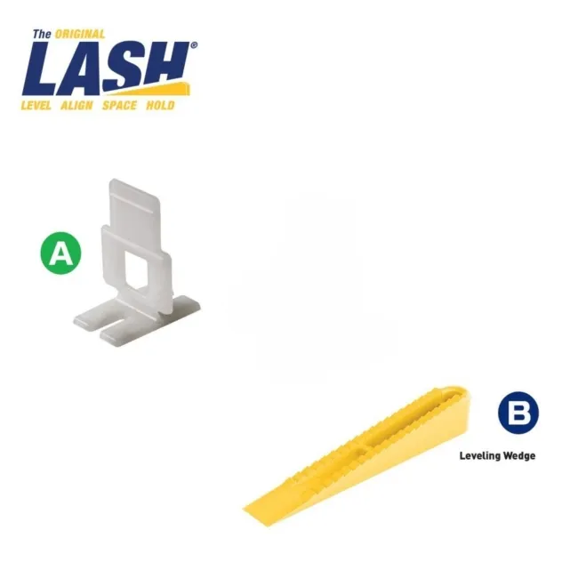 QEP Tile Levelling Clips 1.5mm Pack of 100