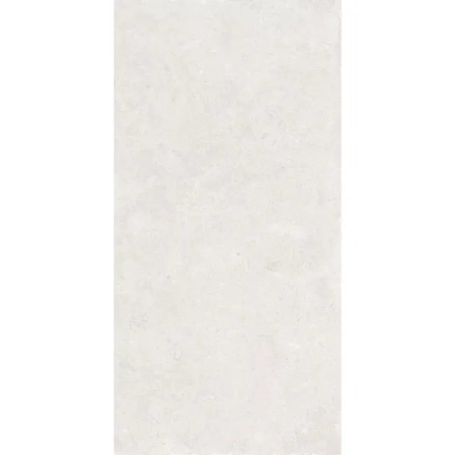 Geo White Stone Look Matt Porcelain Tile 600x1200mm