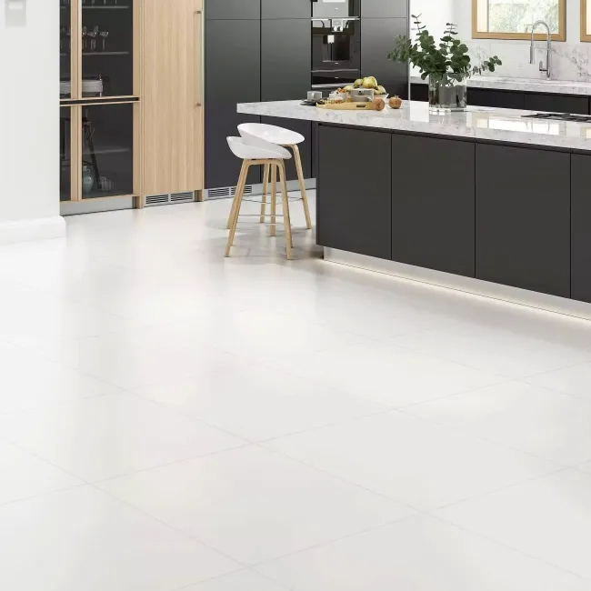 Blanco Rectified Matt Porcelain Tile 600x600mm