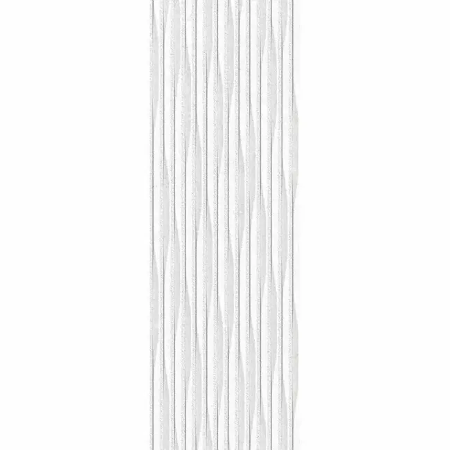 Colony Decor White Stone Look Matt Ceramic Tile 333x1000mm