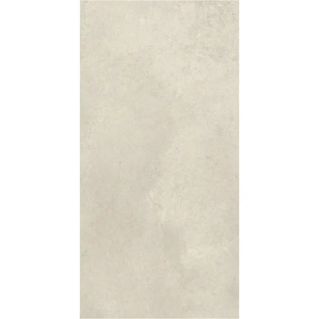 Crea Ivory Cross Travertine Look Matt Porcelain Tile 300x600mm