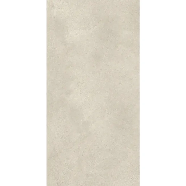Crea Ivory Cross Travertine Look Matt Porcelain Tile 300x600mm