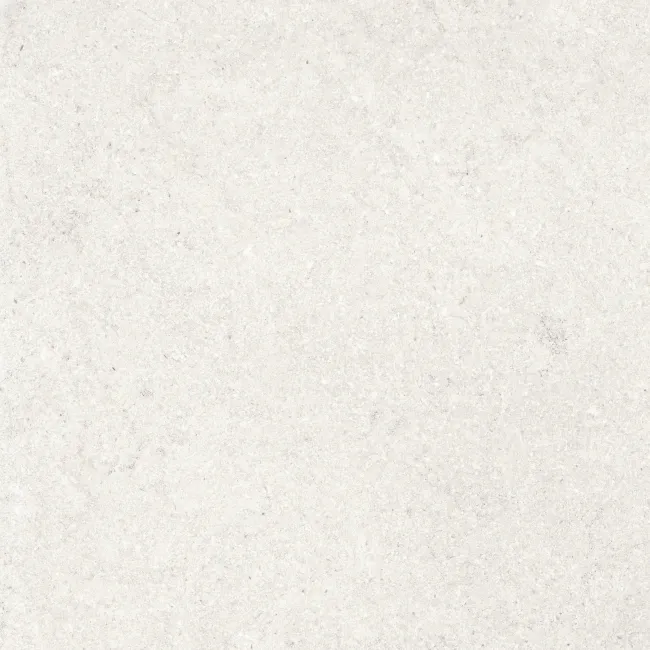 Everlast White Limestone Look Matt Porcelain Tile 600x600mm