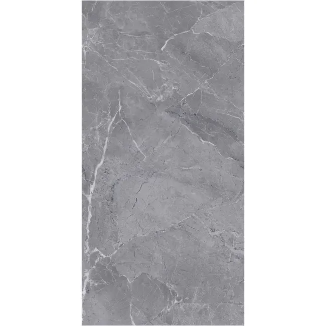 Venetian Black Marble Look Polished Porcelain Tile 600x1200mm