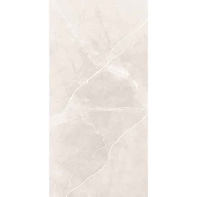 Armani Beige Marble Look Polished Porcelain Tile 600x1200mm