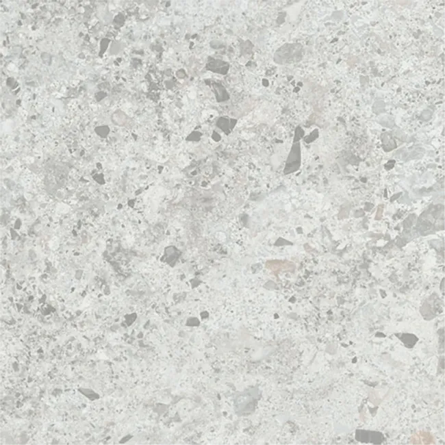 Bergamo Light Grey Terrazzo Look Slip Resistant Porcelain Tile 600x600mm