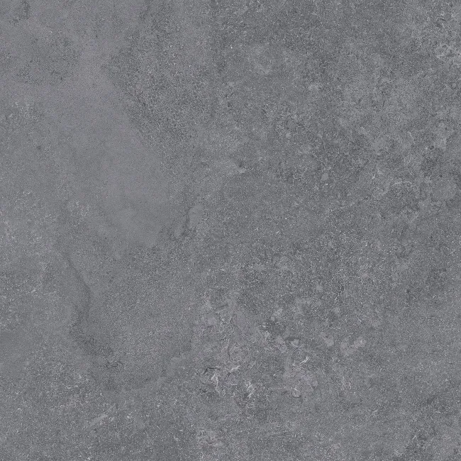 Pero Anthracite Cross Travertine Matt Porcelain Tile 600x600mm