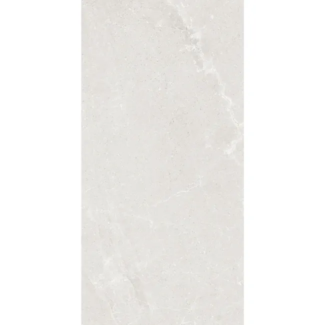Monza Light Grey Stone Look Matt Porcelain Tile 600x1200mm