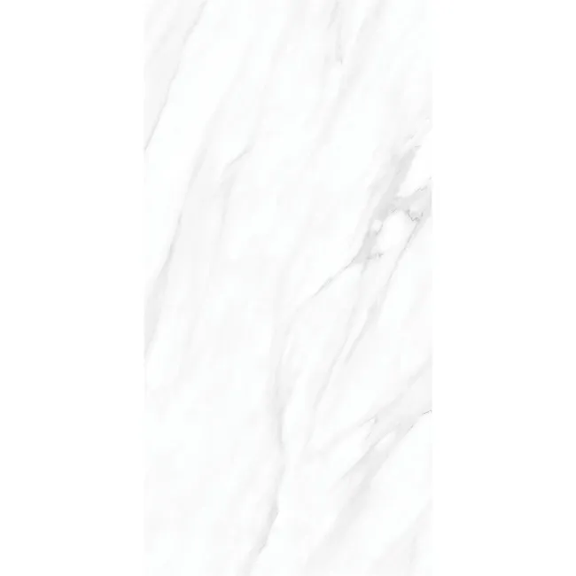 Polar White Marble Look Matt Porcelain Tile 600x1200mm