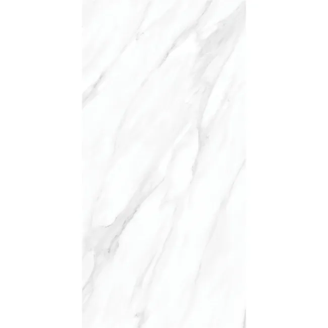 Polar White Marble Look Matt Porcelain Tile 600x1200mm