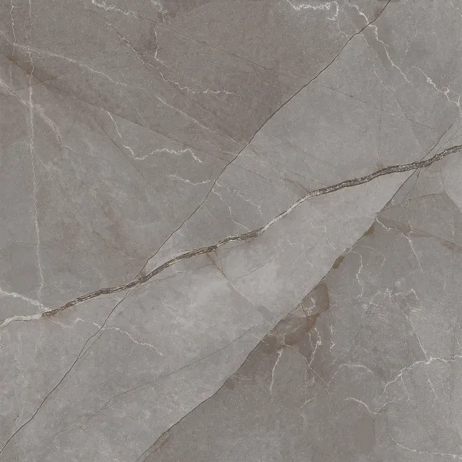 Pulpis Grey Marble Look Matt Porcelain Tile 600x600mm