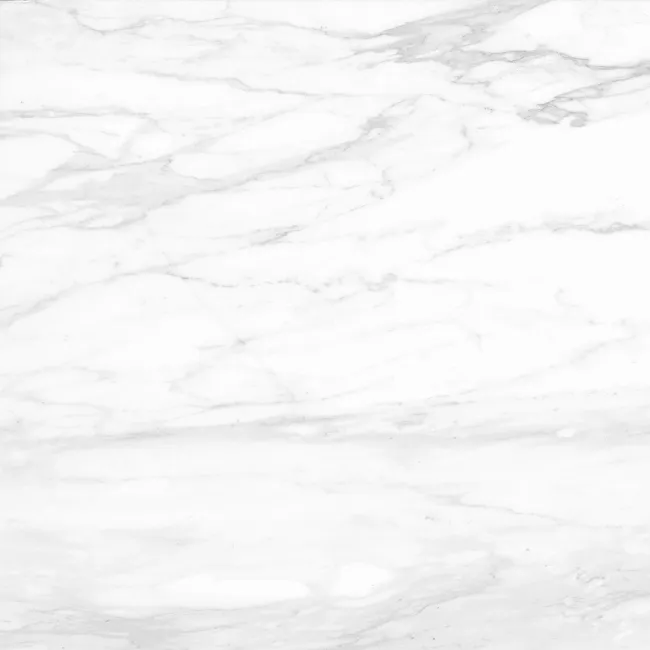 Elenora White Marble Look Polished Porcelain Tile 600x600mm