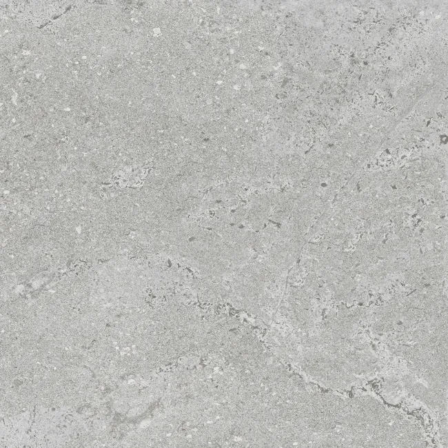 Granada Grey Limestone Look Matt Porcelain Tile 600x600mm